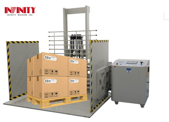400-3000 libras de embalaje de sujeción de presión de compresión máquina de prueba de carga con accionamiento hidráulico